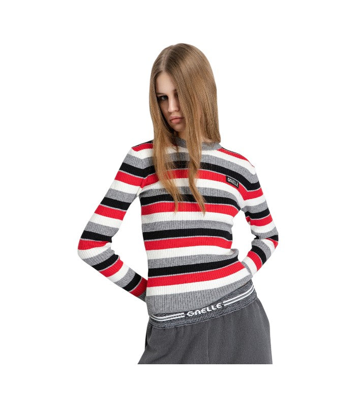 Maglia In Costina Leggera • Grigio Ferro - Gaëlle Paris