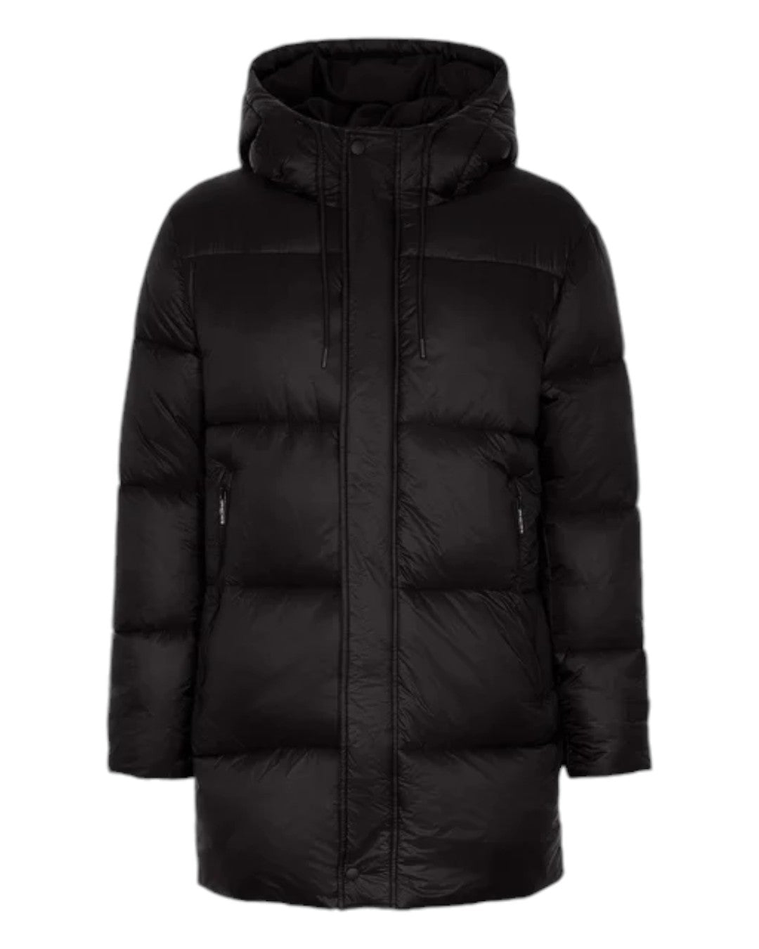 Piumino logo classico Black