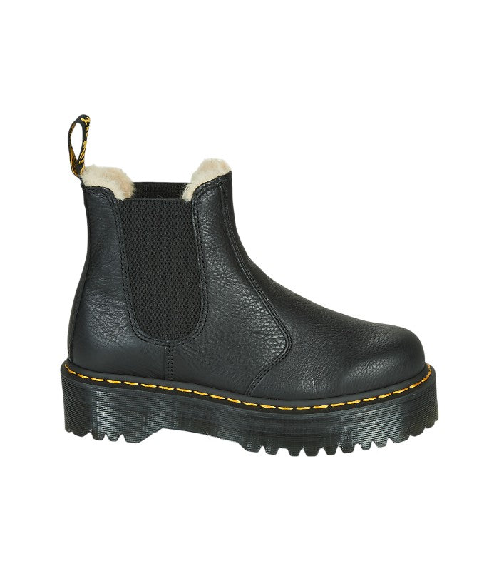 Dr Martens Chelsea in pelliccia Pisa