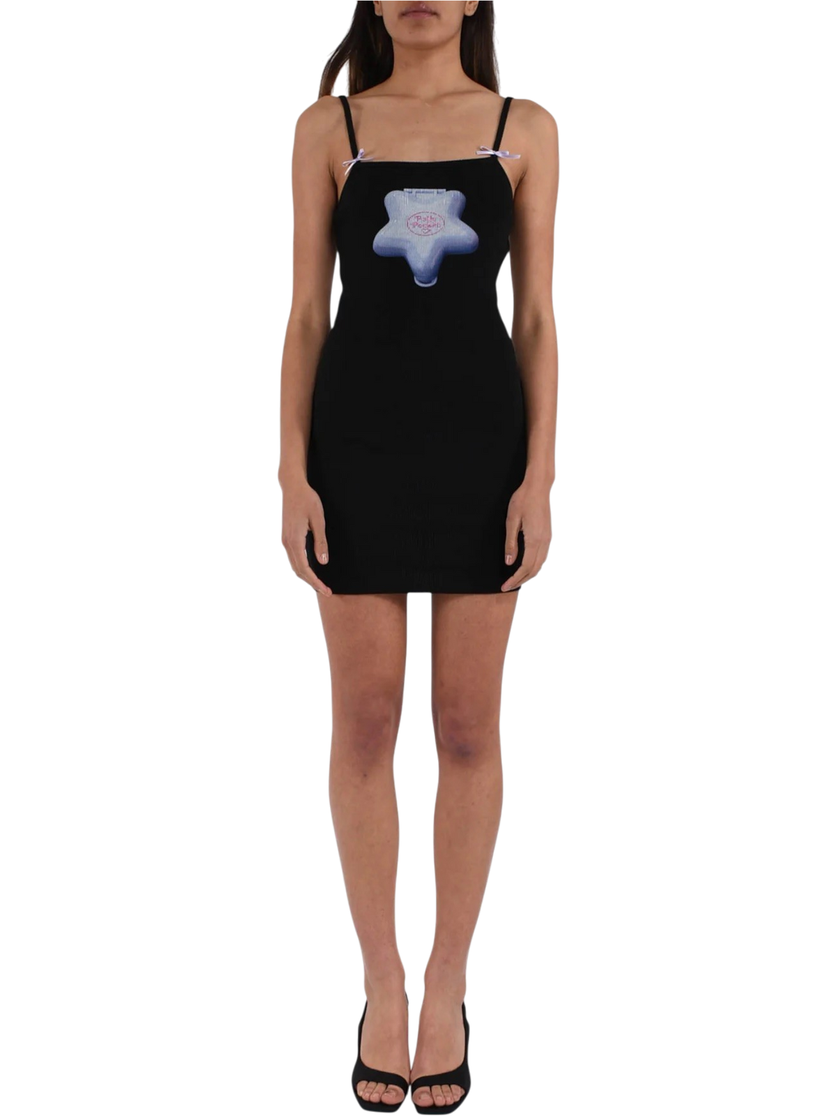 Abito Mini GCDS Donna x Polly Pocket Nero