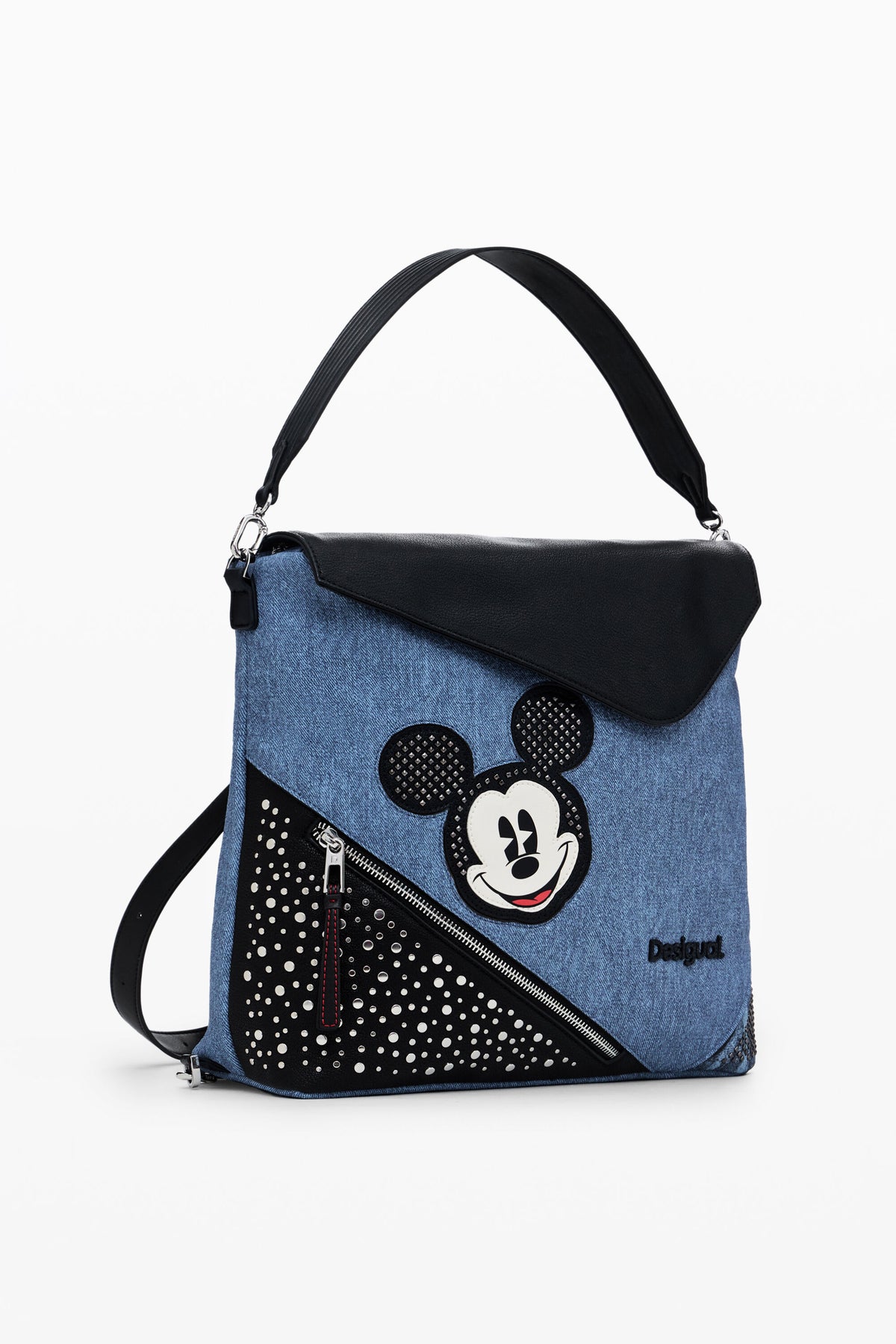 Zaino L in denim Mickey - Desigual