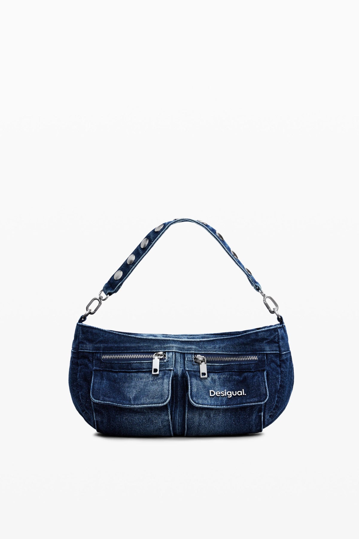 Borsa a spalla in denim - Desigual