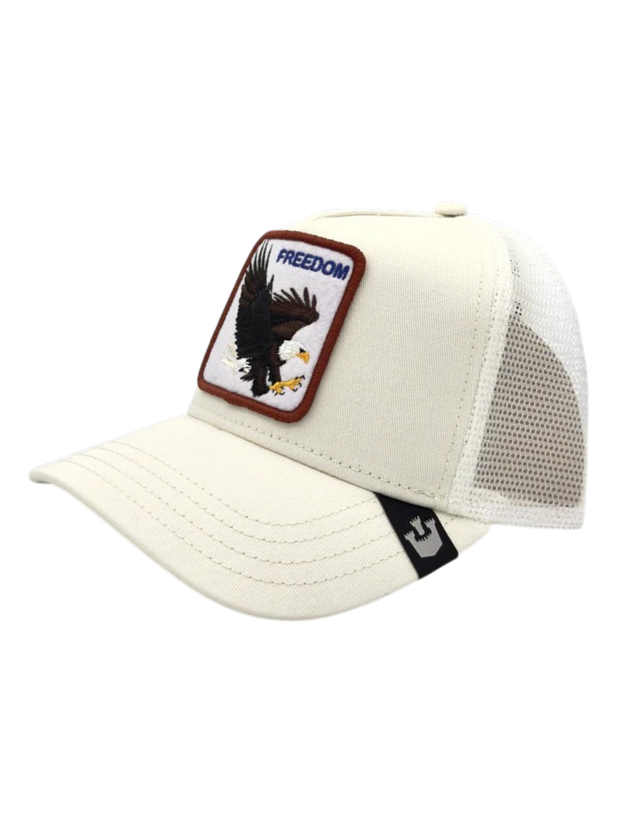 Goorin Bros. "Freedom - Eagle" – Cappellino Trucker Total White Linea The Farm
