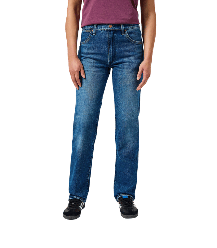 Jeans Wrangler Sunset 651 Donna - Modello Mid Rise Straight