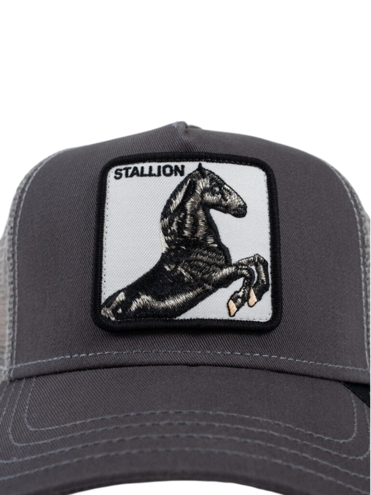 Goorin Bros. "The Stallion" – Cappellino Trucker Grigio Antracite Linea The Farm