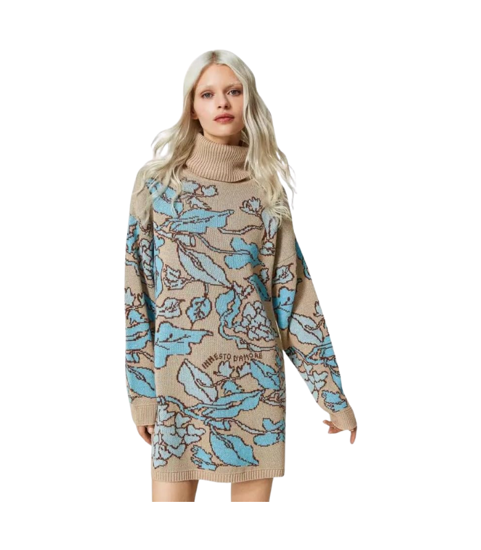 Abito Maglione Lungo Donna Twinset