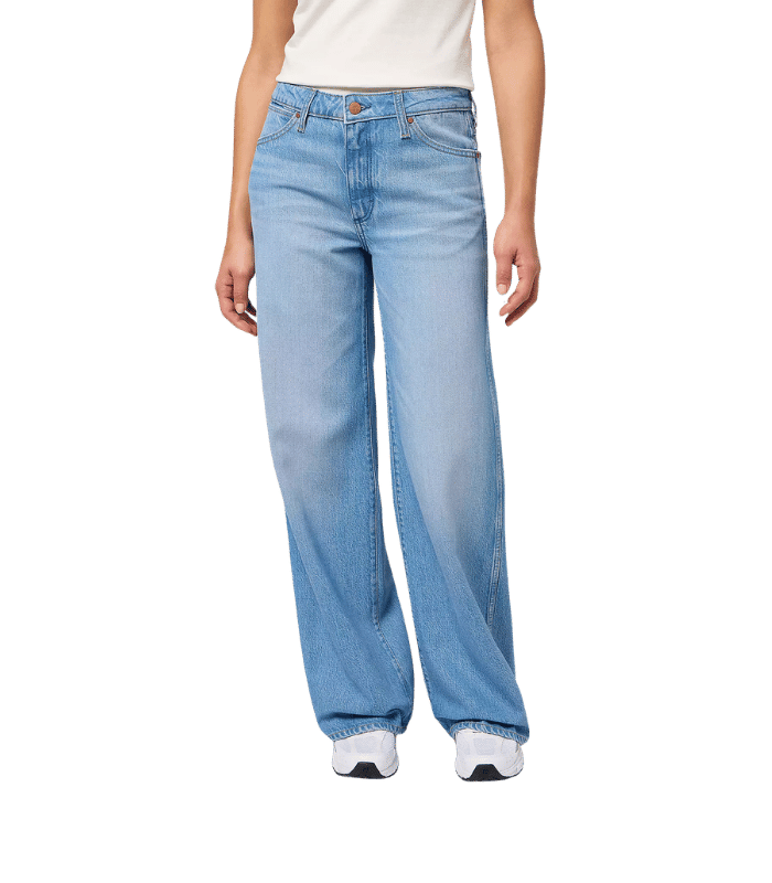 Jeans Wrangler World Wide 661 donna - Modello Mid Rise Wide Leg
