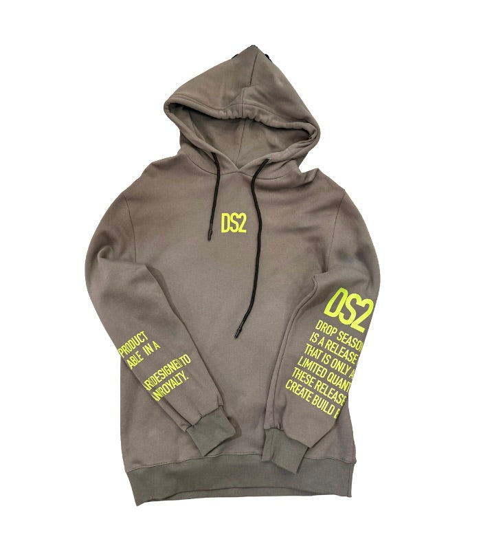 Felpa con cappuccio DS2