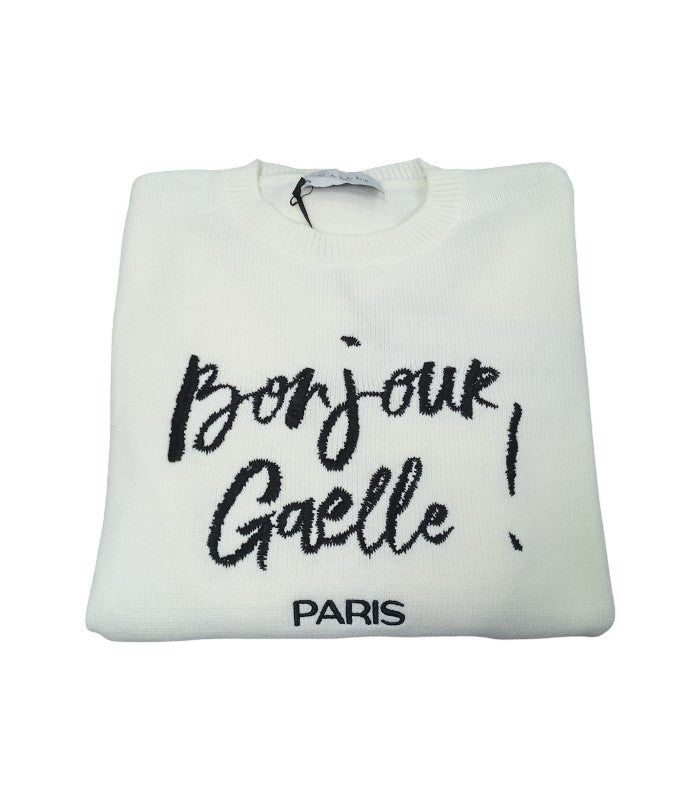 Felpa in maglia Gaëlle Paris