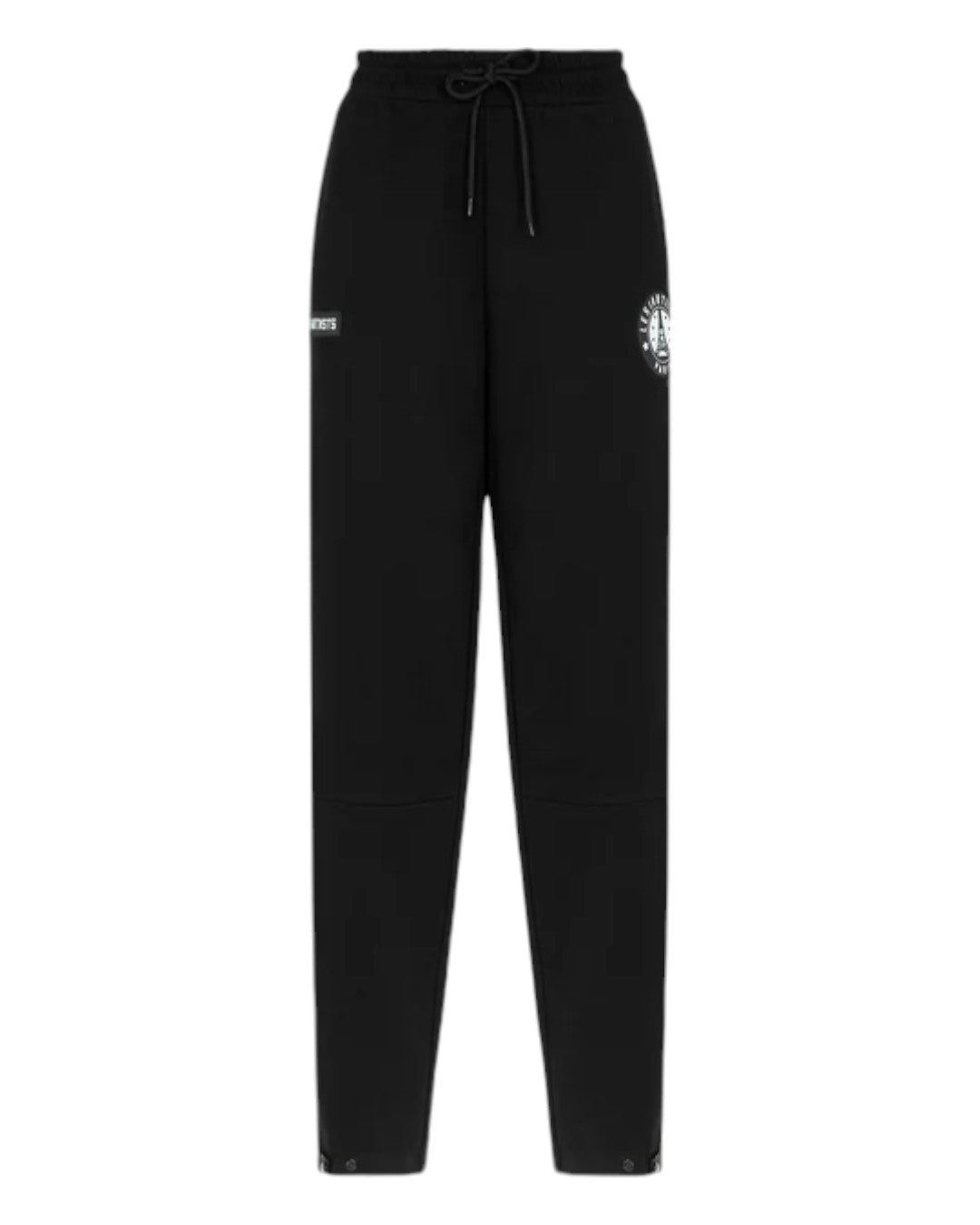Pantaloni logo Paris Nero