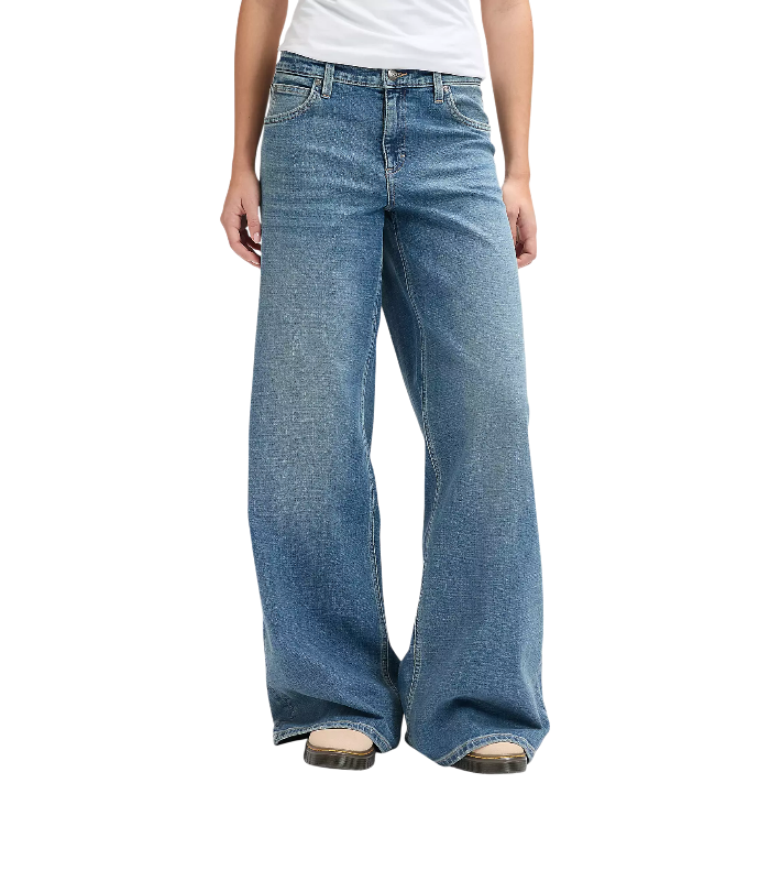 Jeans Lee Hope Donna - Modello Mid Rise Baggy