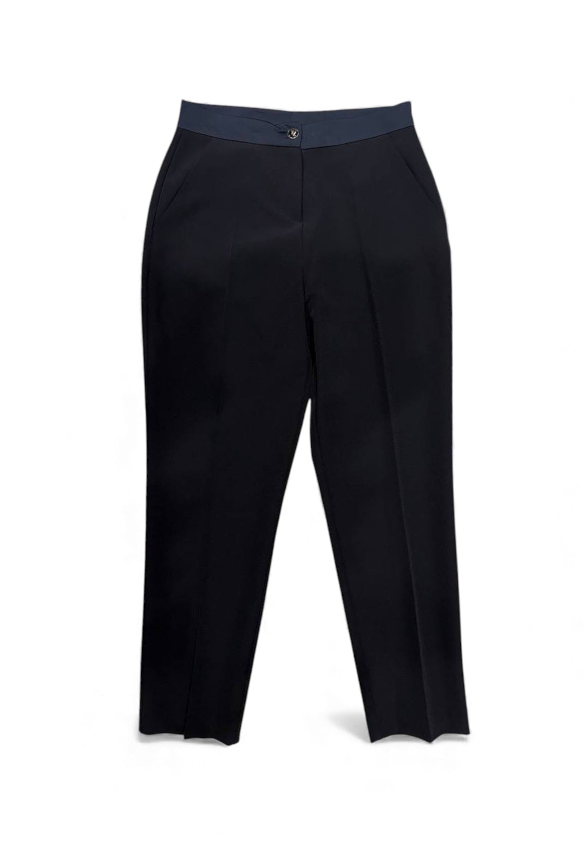 Pantalone sartoriale nero Yes Zee