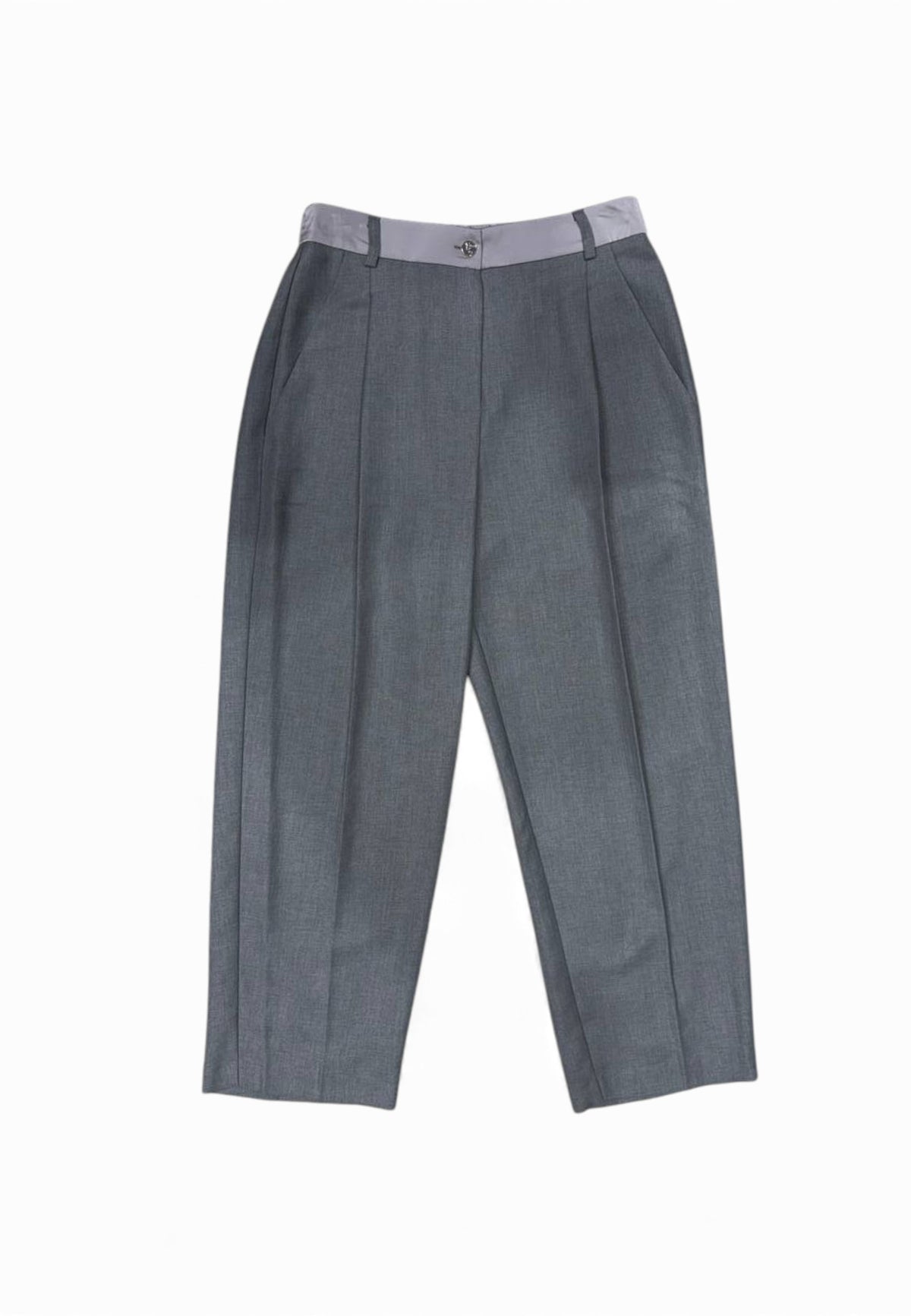 Pantalone sartoriale grigio Yes Zee