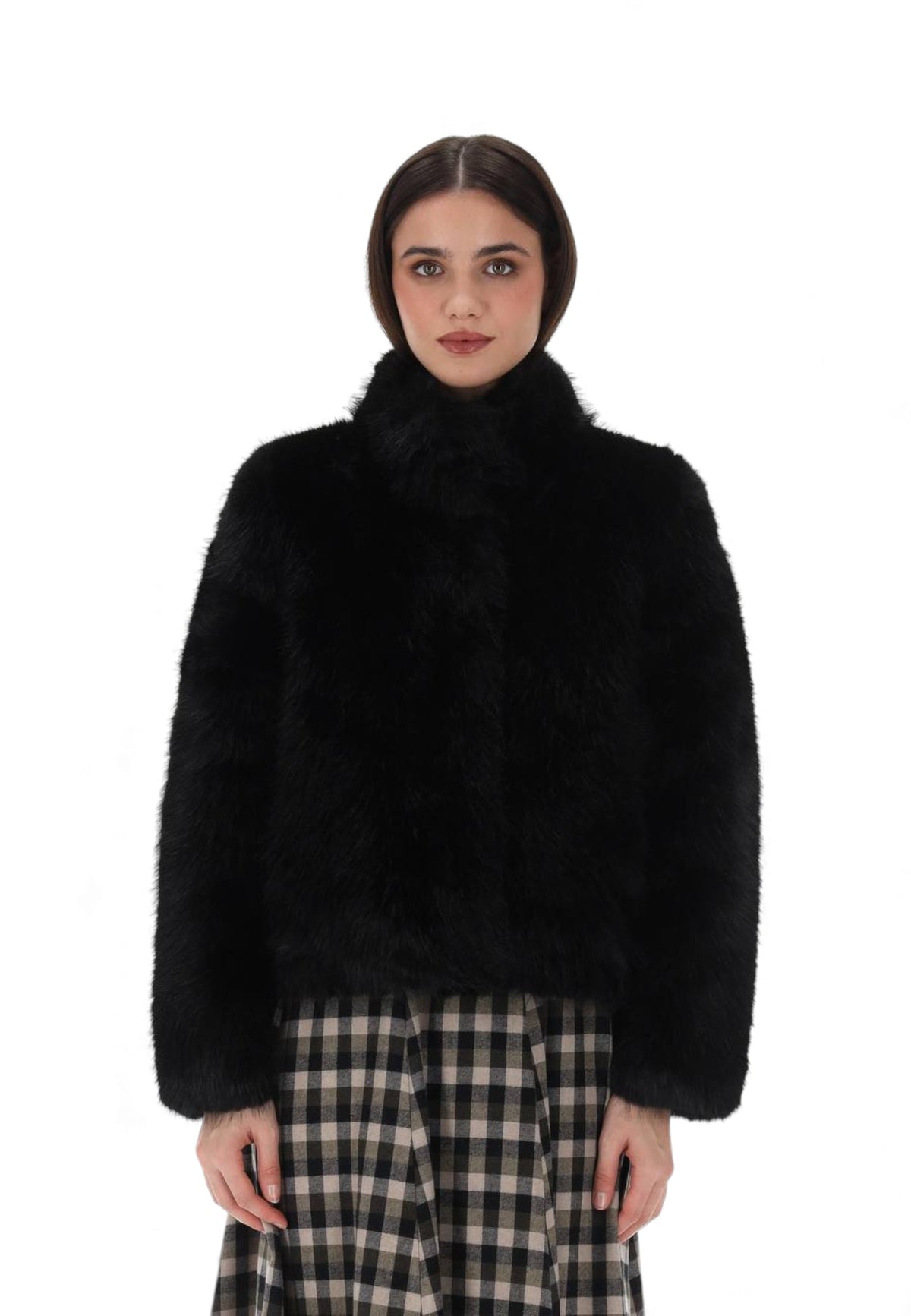 Pelliccia nera Yes Zee