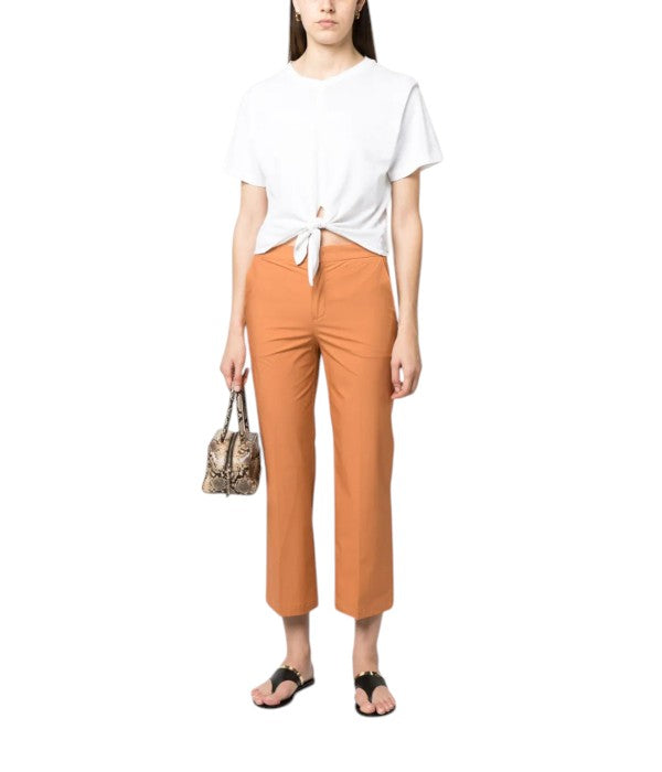 Pantalone cropped dal taglio dritto Twinset